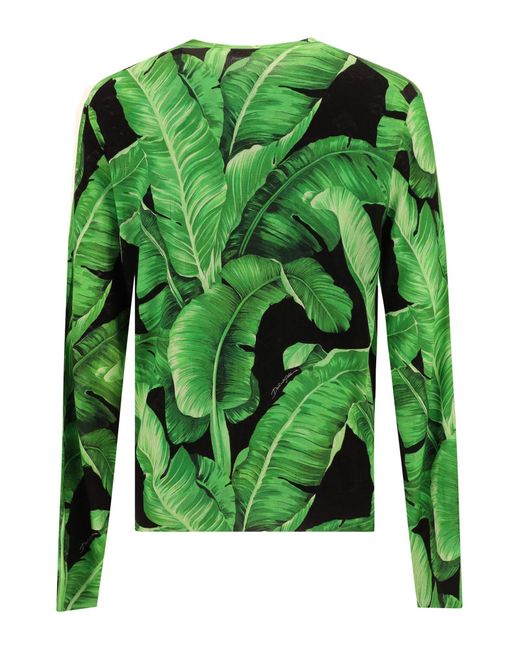 Dolce & Gabbana Green Sweater for men