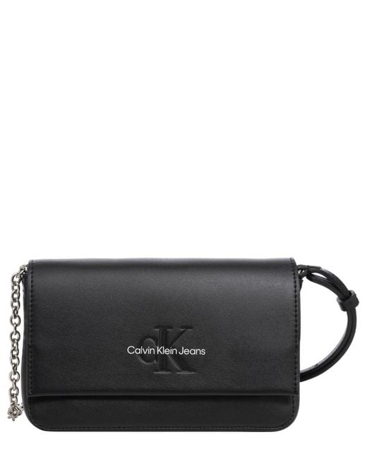 Borsa a tracolla di Calvin Klein in Black