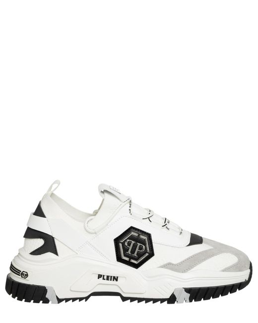 Philipp Plein White Predator Vegan Trainer Sneakers for men