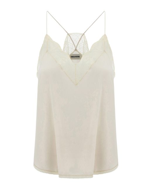 Zadig & Voltaire White Christy Top