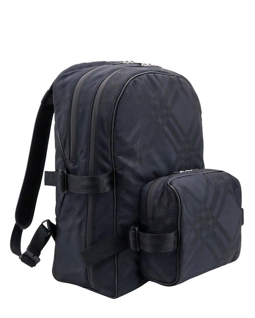 Burberry Blue Backpack for men