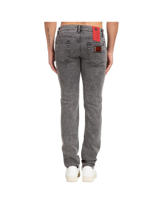 Dolce \u0026 Gabbana Jeans Denim in Gray for Men - Save 17% | Lyst