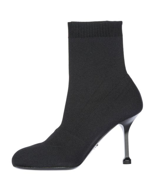 sock black ankle boots