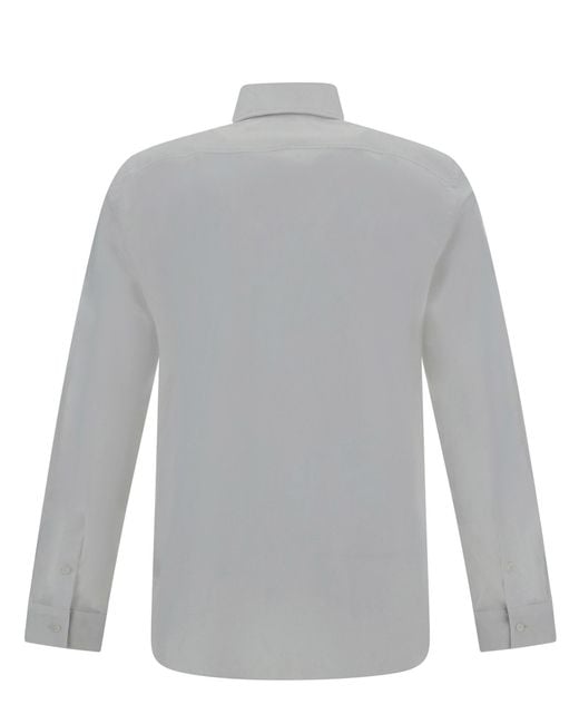 Burberry Gray Sherfield Casual Shirt for men