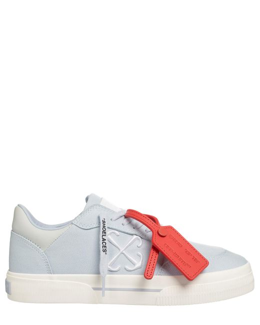 Sneakers vulcanized new low di Off-White c/o Virgil Abloh in Red