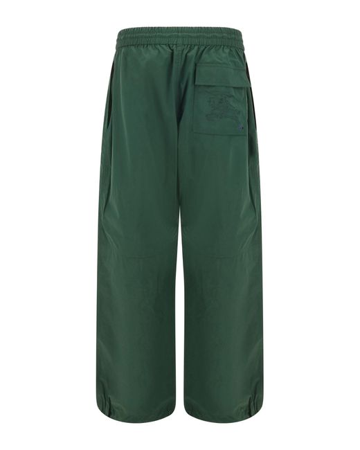 Pantaloni di Burberry in Green da Uomo