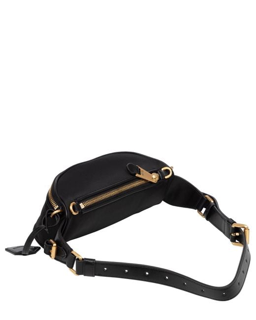 Moschino Black Belt Bag