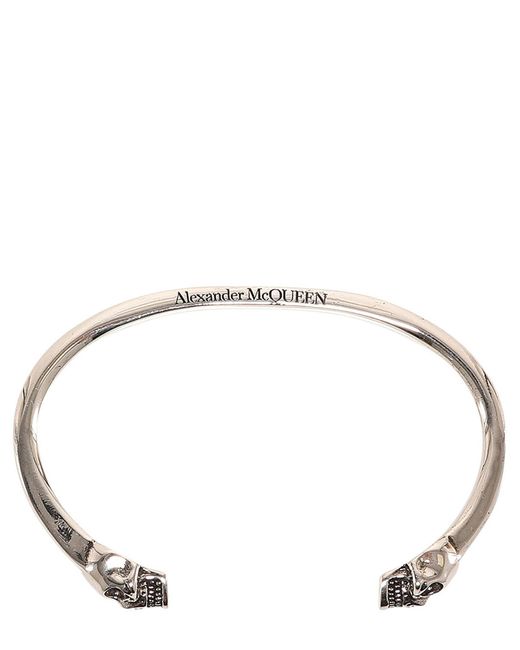 Alexander McQueen Metallic Bracelet for men