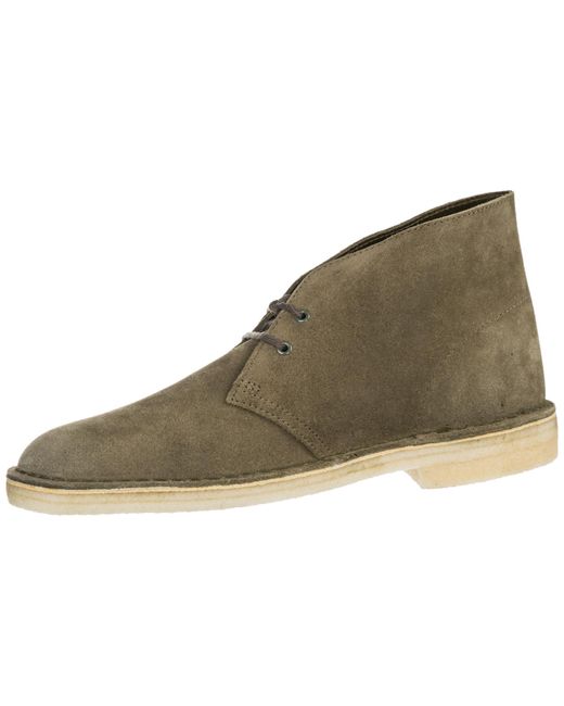 clarks green boots
