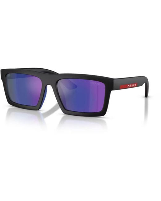 Prada Linea Rossa Blue Sunglasses for men