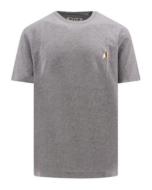T-shirt di Golden Goose Deluxe Brand in Gray da Uomo