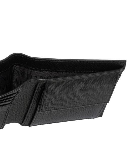 Portafoglio di ARMANI EXCHANGE in Black da Uomo