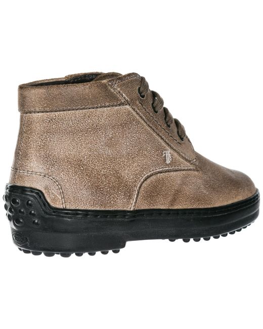 boys leather desert boots