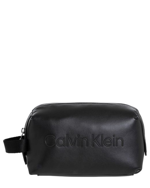 Calvin Klein Toiletry Bag in Black for Men Lyst