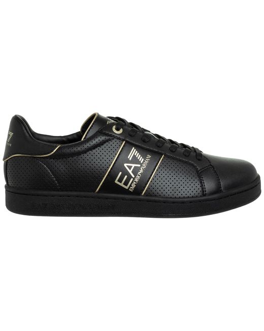 EA7 Shoes Trainers Sneakers Classic Performance in Black for Men | Lyst ...