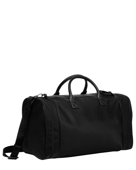 Emporio Armani Black Duffle Bag for men
