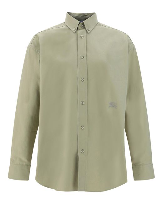 Burberry Green Casual Shirt for men