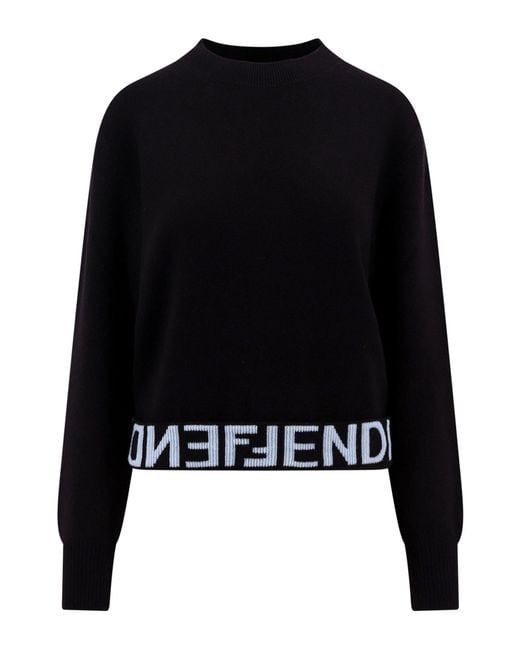 Black shop fendi jumper