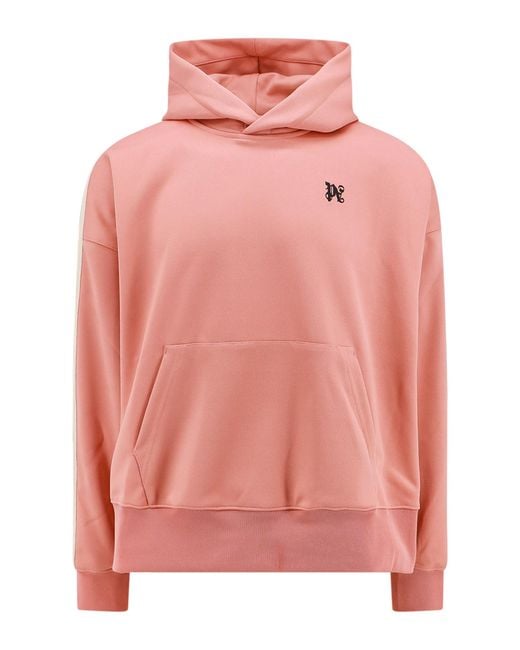 Palm angels hot sale pink hoodie