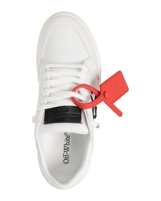 Sneakers vulcanized new low di Off-White c/o Virgil Abloh in Pink
