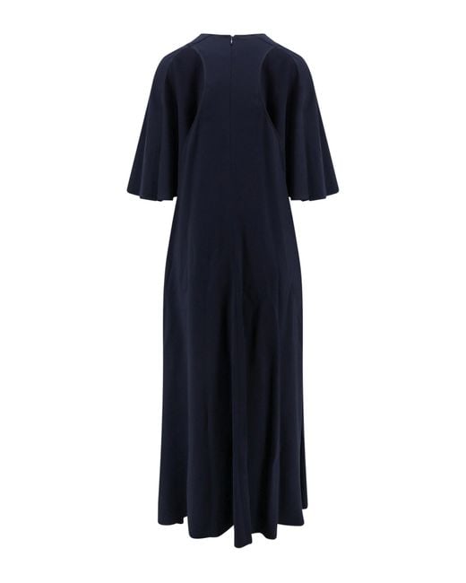 Erika Cavallini Semi Couture Blue Long Dress