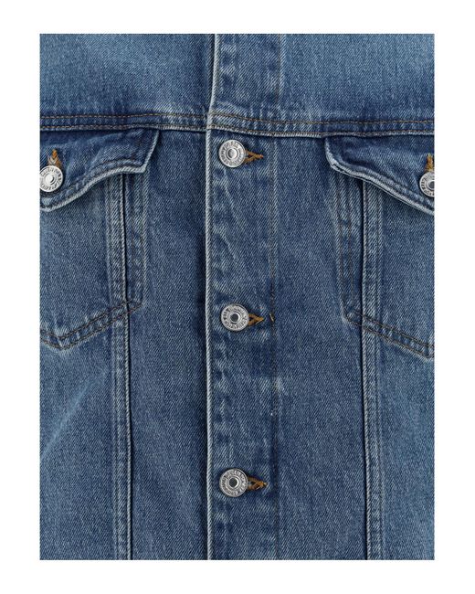 Giacca di jeans di 7 For All Mankind in Blue da Uomo