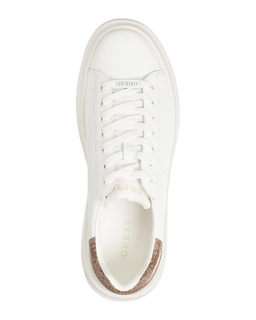 Guess White Elba Sneakers for men