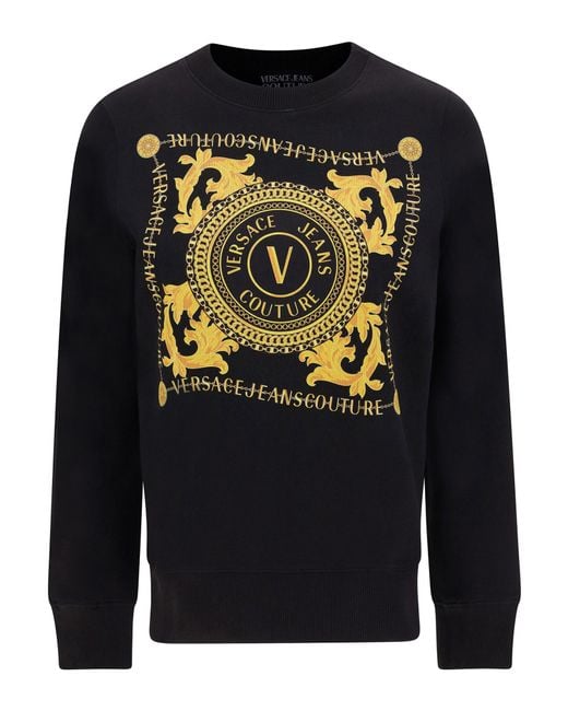 Versace Jeans Blue V-emblem Sweatshirt
