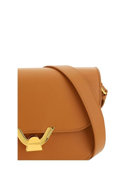 Coccinelle Brown Dew Shoulder Bag