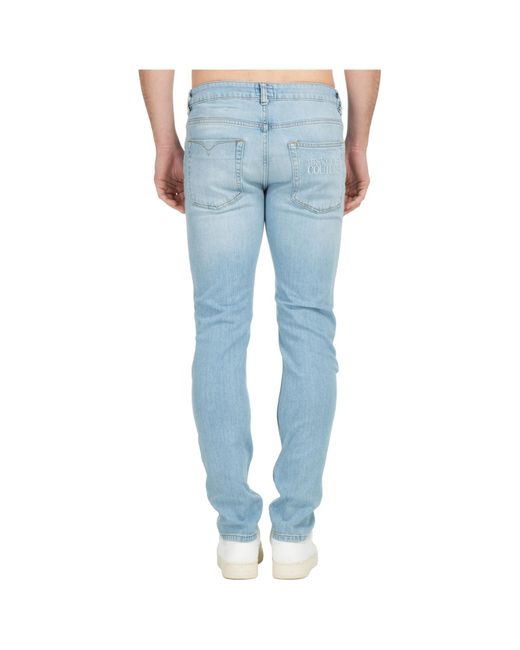Jeans uomoVersace Jeans Couture in Denim da Uomo colore Blu | Lyst
