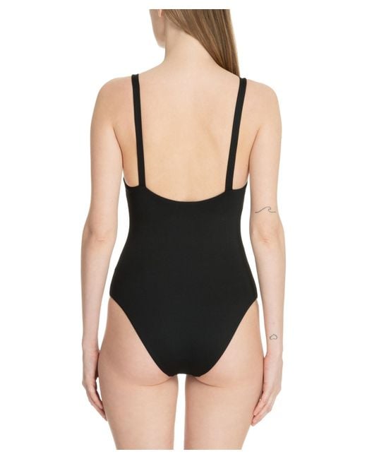 Moschino Black Swim Swimsuit