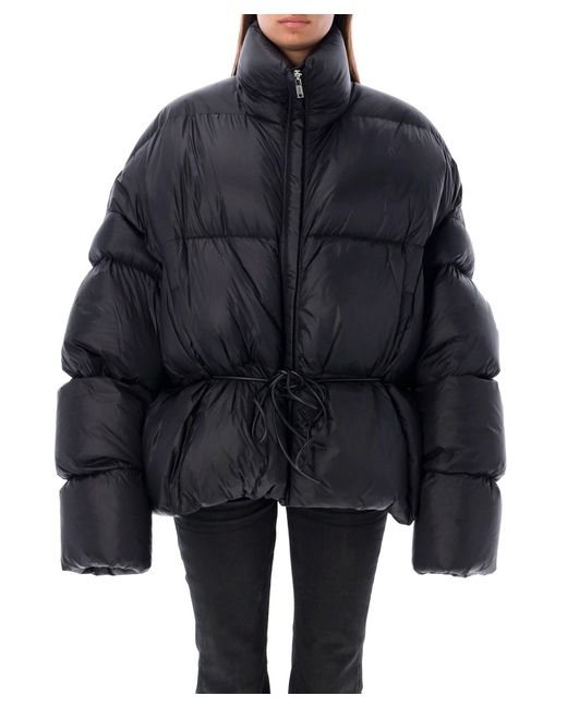 Rick Owens Blue Sail Down Jacket