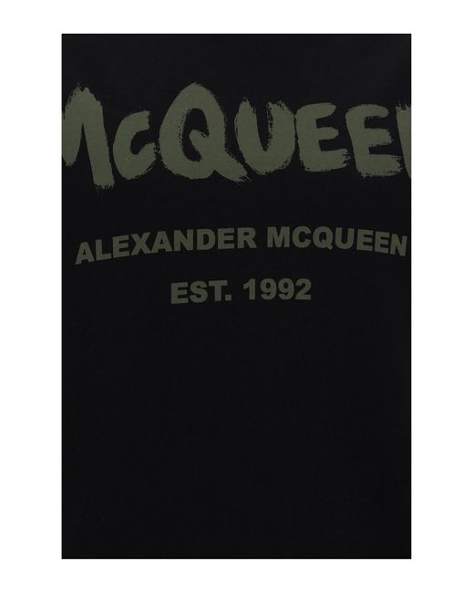 Felpa di Alexander McQueen in Black da Uomo