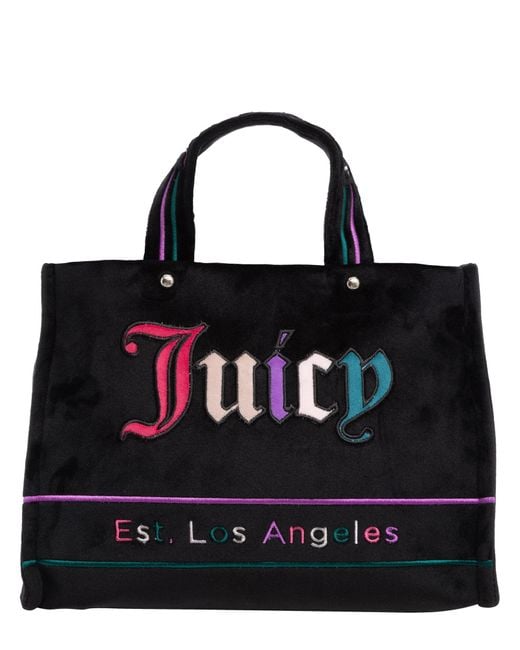Juicy Couture☆IRIS MEDIUM SHOPPING トートバッグ【UK発】 Juicy Couture Iris Medium Medium Handbag in Black | Lyst