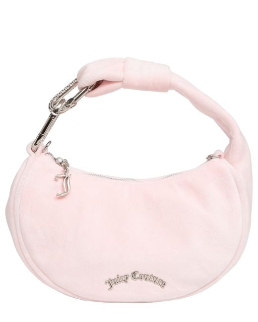 Juicy Couture Pink Blossom Small Hobo Bag