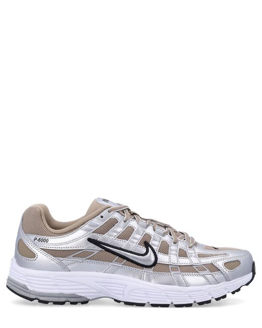 Nike White P-6000 Sneakers for men
