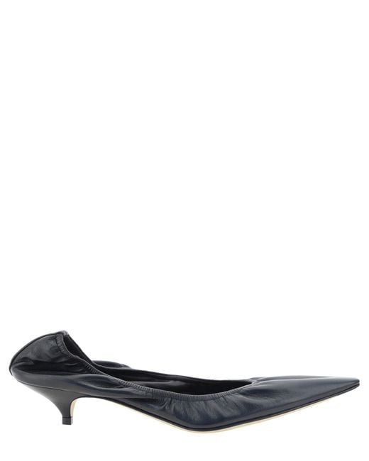 The Row Black Uxor Pumps