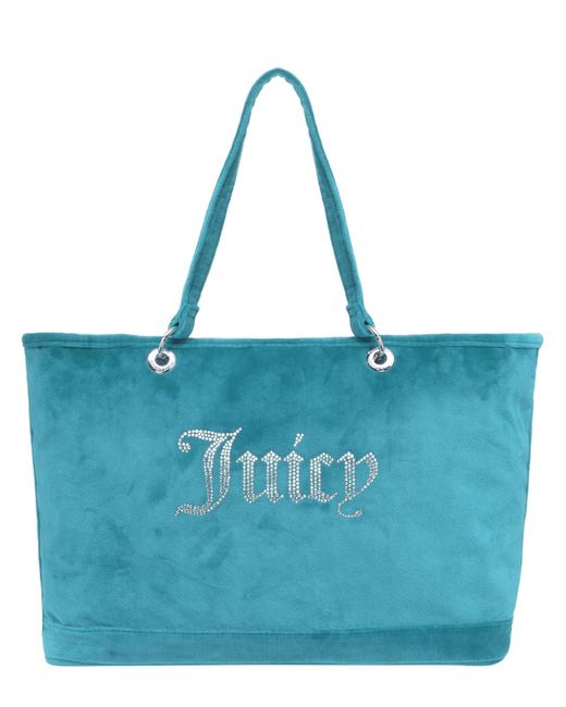 Juicy Couture Blue Kimberly Large Tote Bag