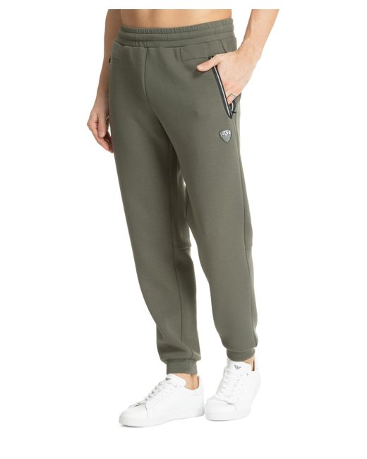 EA7 Green Sweatpants for men