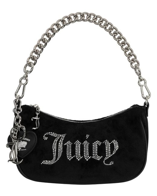 Juicy Couture Black Twig Strass Hobo Bag