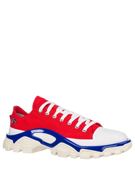 adidas By Raf Simons Rs Detroit Runner Sneakers in Red for Men | Lyst