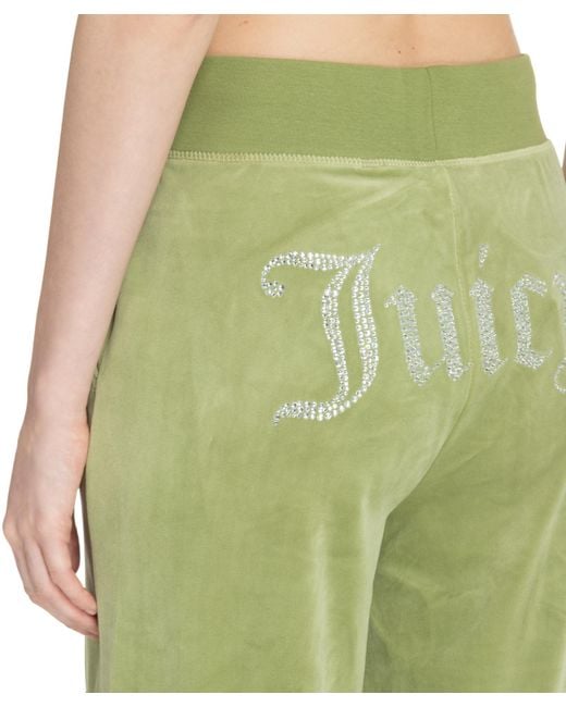 Pantaloni audree cargo di Juicy Couture in Green