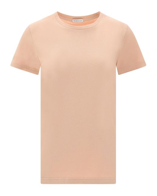 T-shirt di Moncler in Pink
