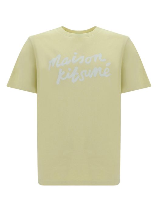Maison Kitsuné Green T-shirt for men