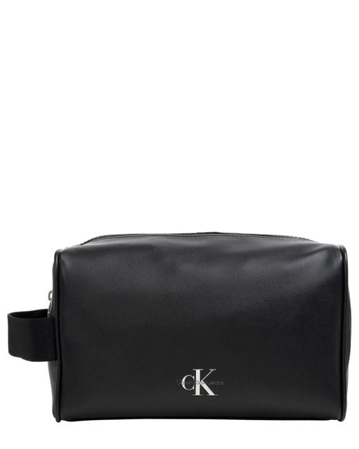 Calvin Klein Black Toiletry Bag for men