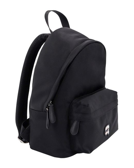 Karl Lagerfeld Black K/ikonik Backpack
