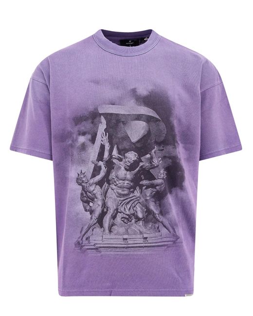 Represent Purple Atlas T-shirt for men