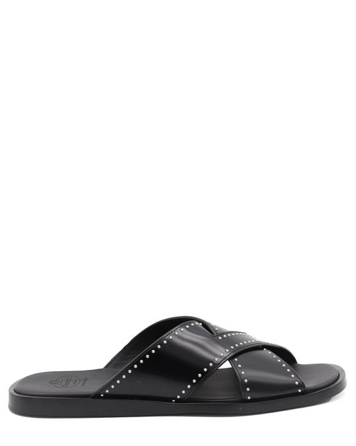【関税&送料込】Church'S Church S Oriyah Flat Sandal In Sued Church's Oriyah Suede Crisscross Flat Sandals | Neiman Marcus