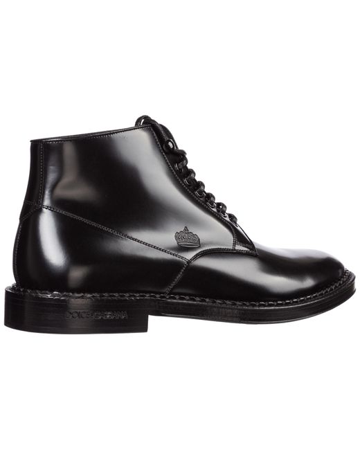 dolce gabbana combat boots