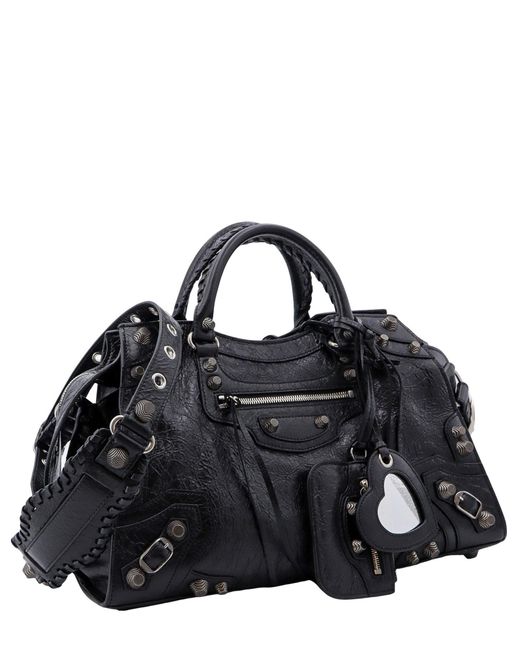 Balenciaga Black Le Cagole Neo Xs Shoulder Bag